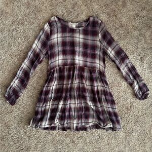 Plaid Swing Dress